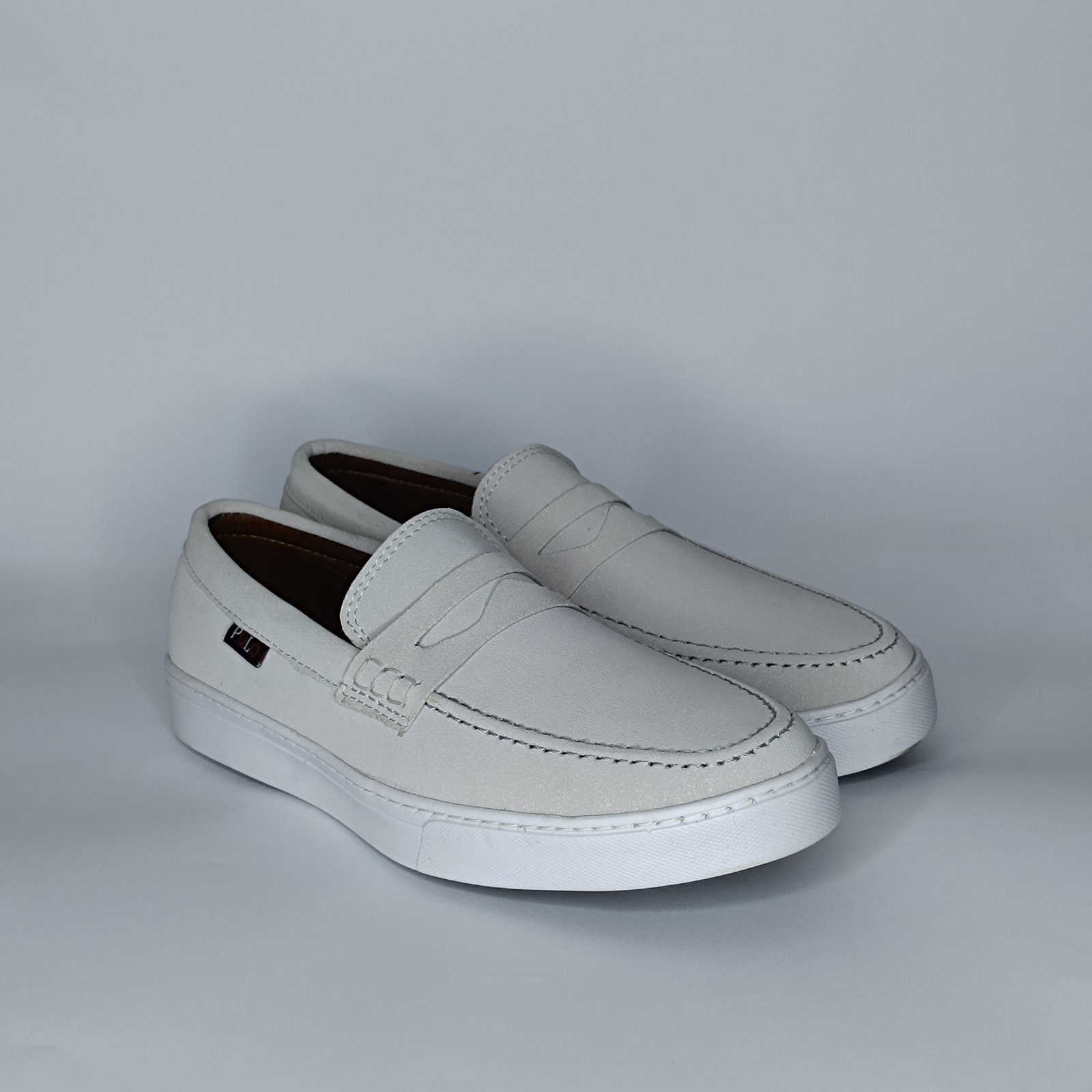 حذاء رجالي الدان أبيض – موديل (15D4) - Image 2