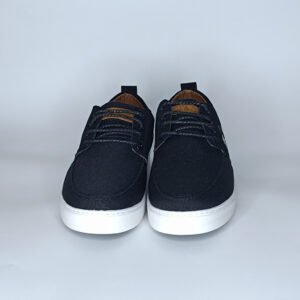 حذاء رجالي الجين أسود وأبيض – موديل (06T5)