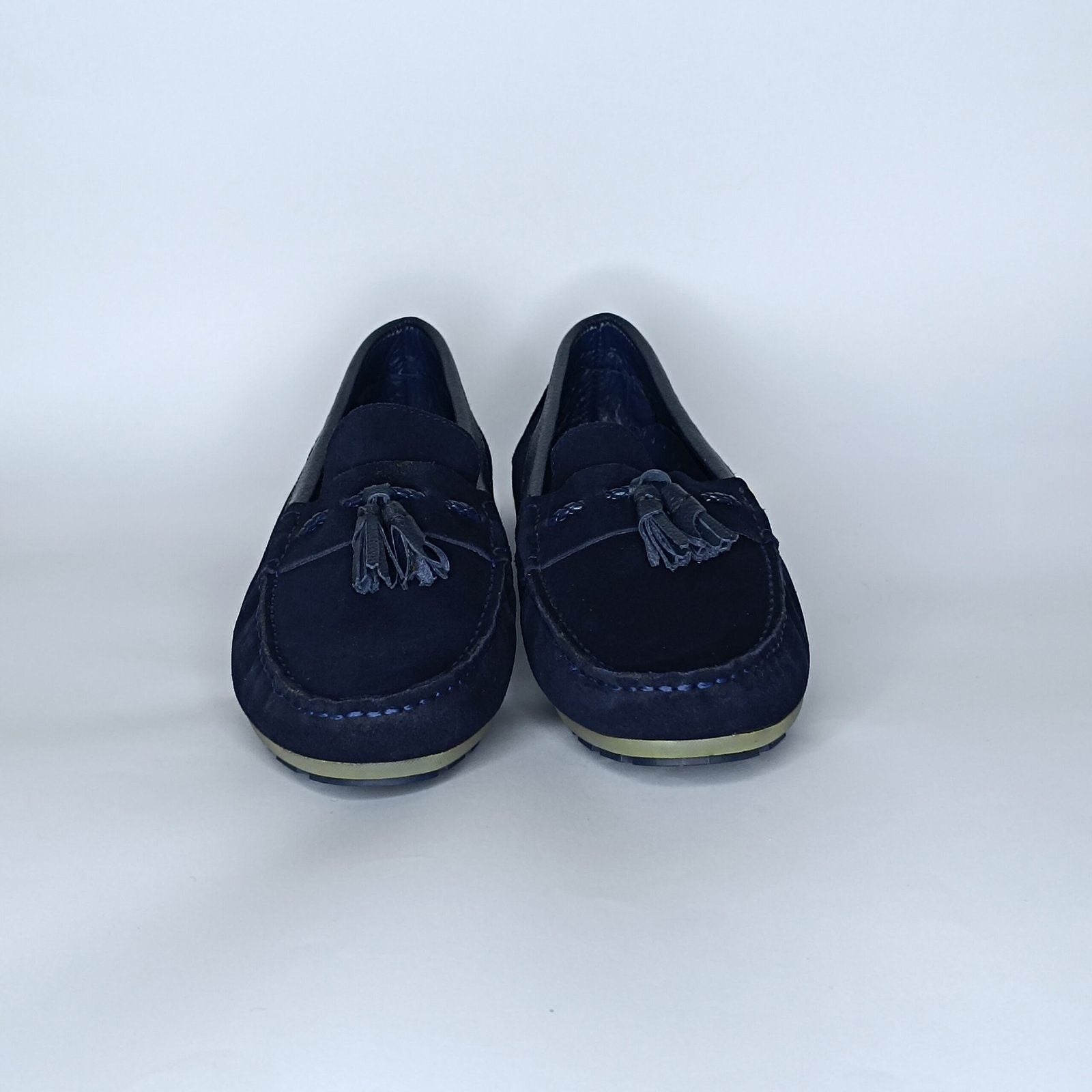 حذاء رجالي الجين أزرق غامق – موديل