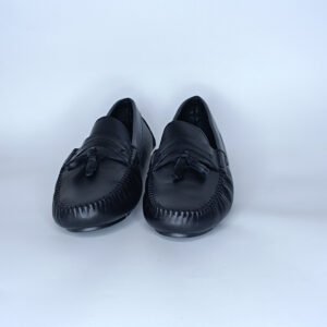 حذاء رجالي جلد أسود – موديل