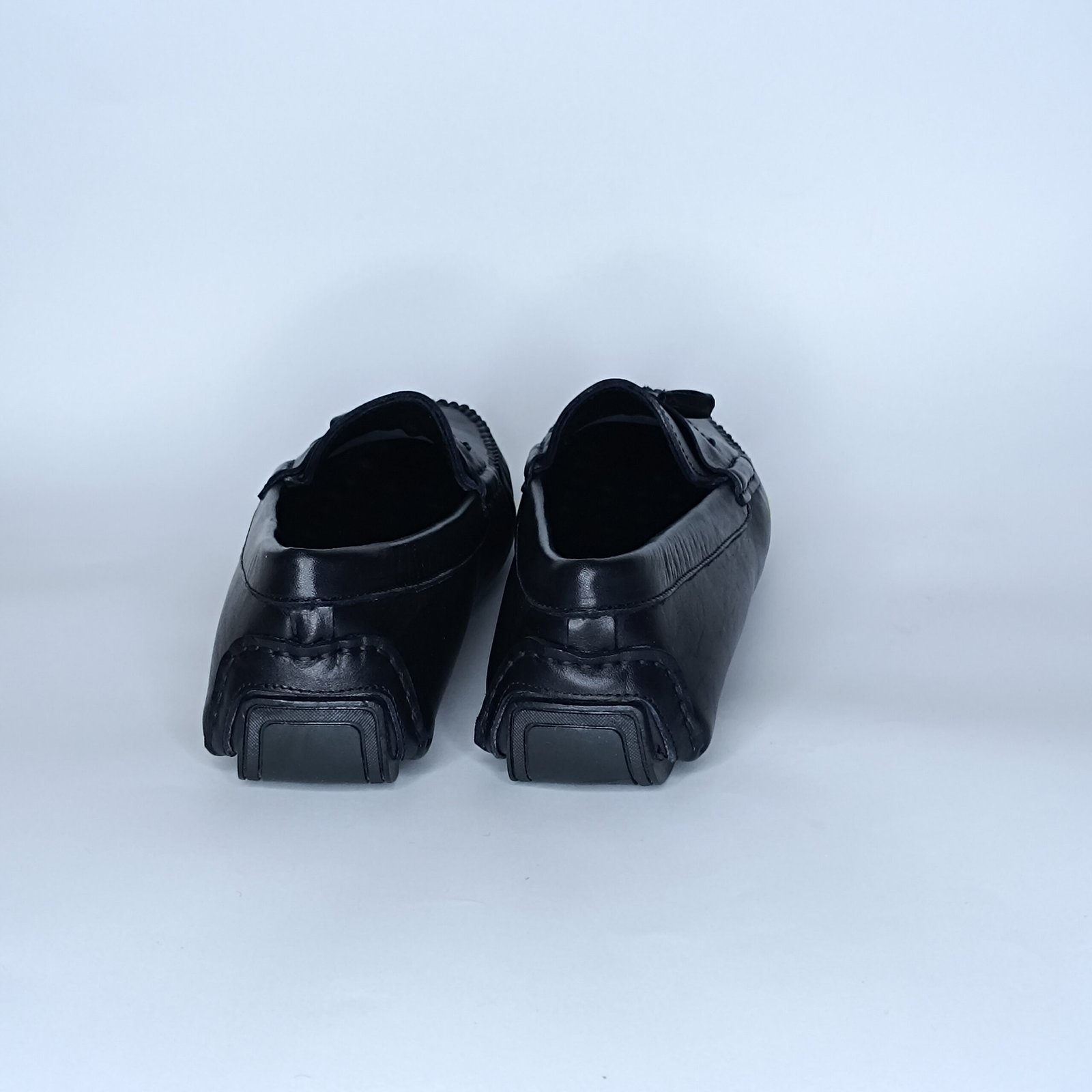 حذاء رجالي جلد أسود – موديل - Image 3