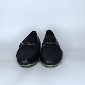 حذاء رجالي جلد أسود – موديل