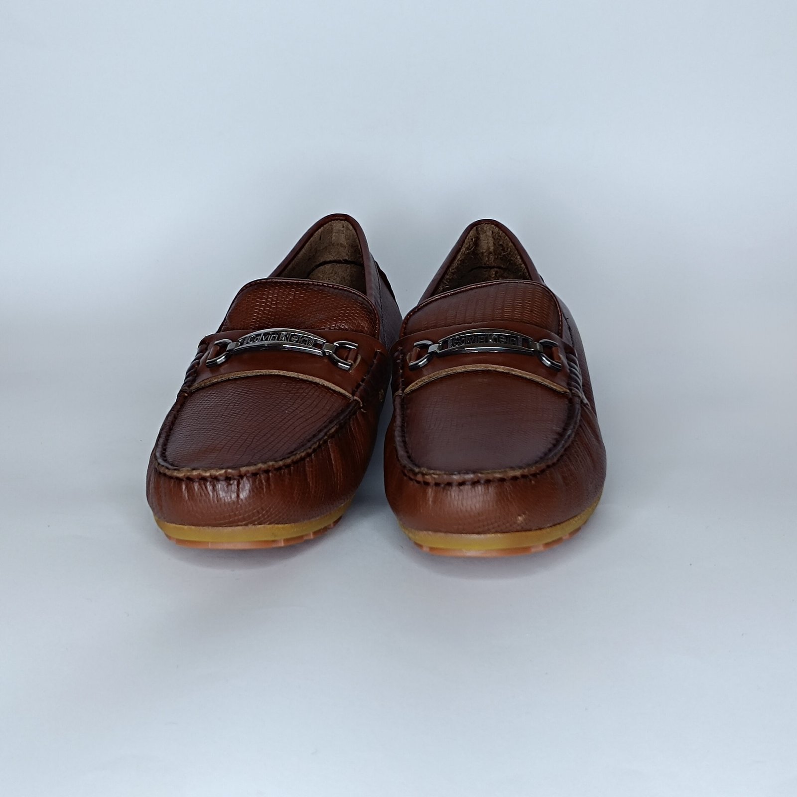 حذاء رجالي جلد بني – موديل