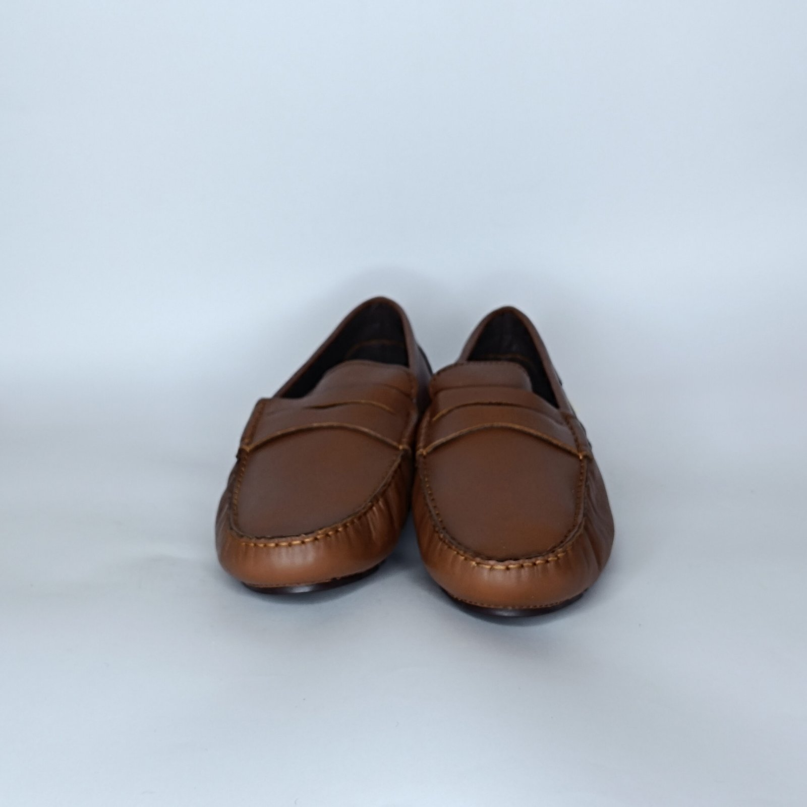 حذاء رجالي جلد بني وأسود – موديل